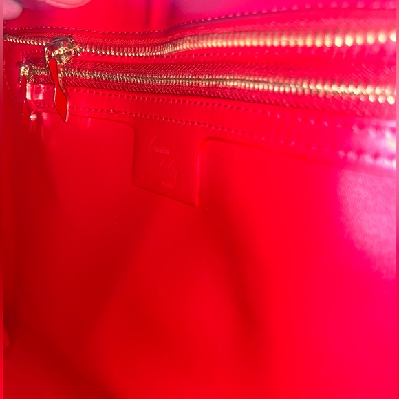 Green/Red or Purple/Red Studded Tote - Picture 14 of 15